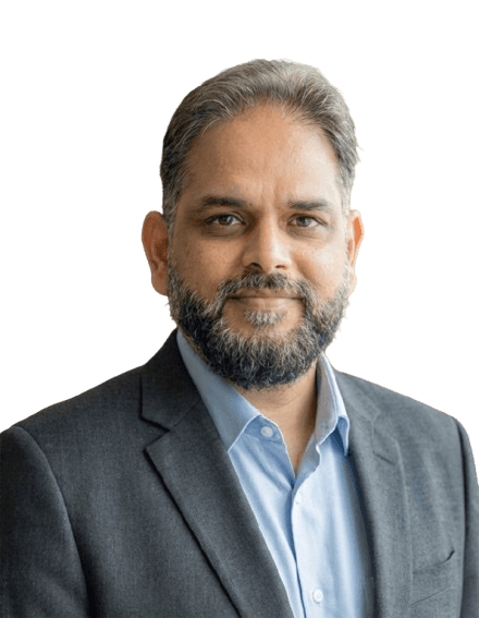 Portrait of Aslam Yousuf