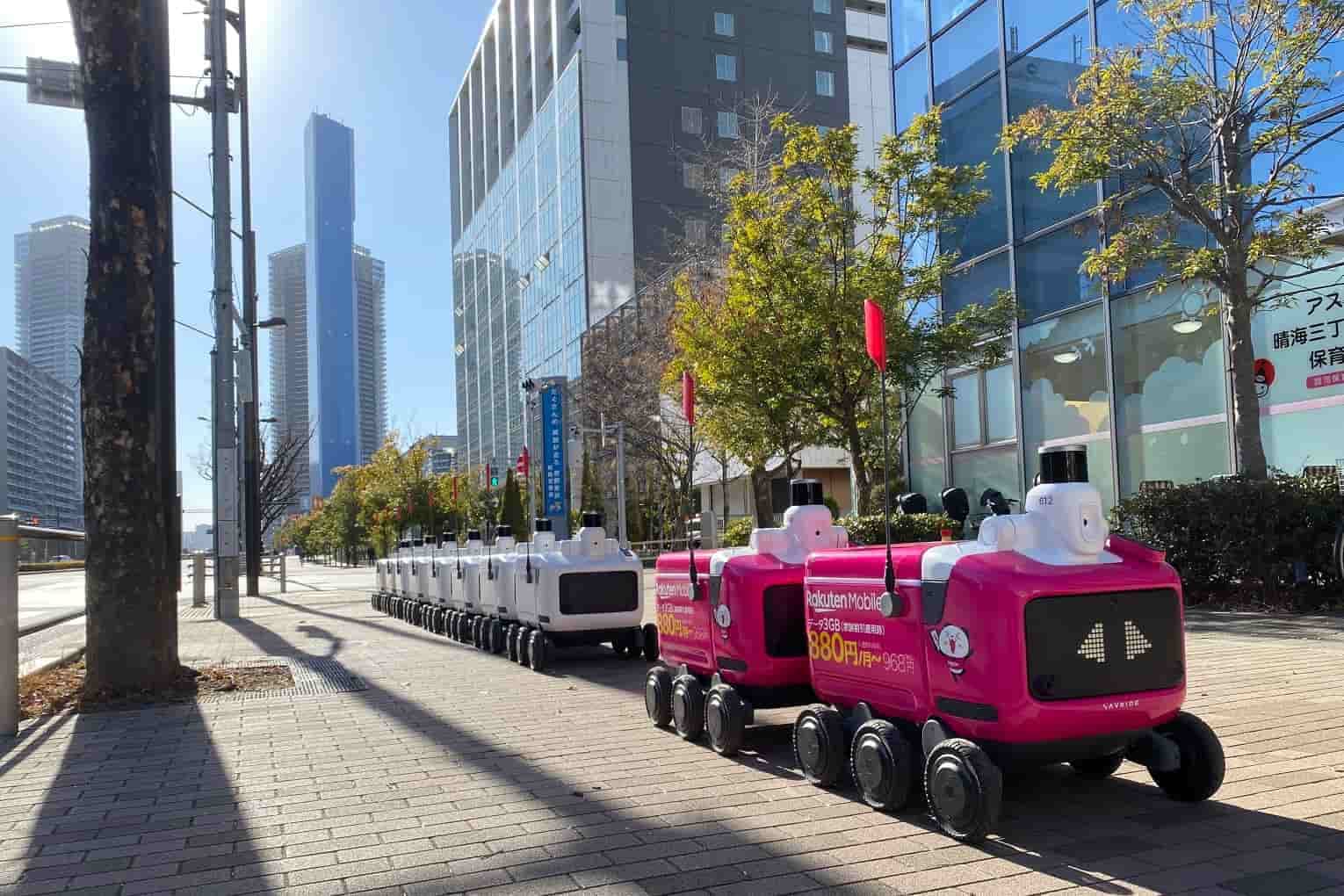 Rakuten Develops Autonomous Robot Deliveries
