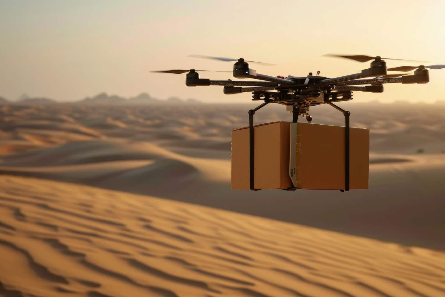 First Drone Delivery Trial Conducted in Abu Dhabi